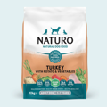 NATURO XIRA TROFI SKuLOu Grain Free Freskia Glopoula, Patata, Laxanika 10kg